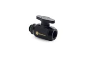 DIY Wasserkühlung - Bitspower Matt Black Mini Valve Rotary G1/4"& Inner G14"With Black Handle - BP-MVVRGIG14-MBKBK