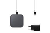 Handys - Adapter und Ladegeräte - Samsung Wireless Charger Pad (Incl. Power Adapter) - Black - EP-P2400TBEGEU