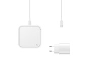 Handys - Adapter und Ladegeräte - Samsung Wireless Charger Pad (Incl. Power Adapter) - White - EP-P2400TWEGEU