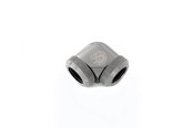 DIY Wasserkühlung - Bitspower Black Sparkle Enhance 90-Degree Dual Multi-Link Adapter For OD 12MM - BP-BSE90DML