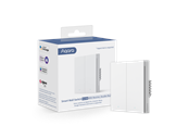 Smart-Home - Aqara Smart Wall Switch H1 (with neutral) - Double Rocker - WS-EUK04