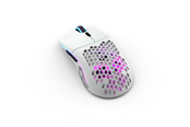 Maus - Glorious Model O- Wireless - Matte White - Gaming Maus (Weiß mit RGB) - GLO-MS-OMW-MW