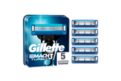 Rasierausstattung - Gillette Mach3 Turbo Replacement Blades 5 pcs - 462803