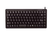 Tastaturen - Cherry Compact-Keyboard - Tastaturen - Französisch - Schwarz - G84-4100LCMFR-2