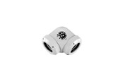 DIY Wasserkühlung - Bitspower Deluxe White Enhance 90-Degree Dual Multi-Link Adapter For OD 12MM - BP-DWE90DML