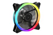 Gehäuselüfter - Sharkoon SHARK Blades PWM RGB - Gehäuselüfter - 120mm - Schwarz - 4044951034307