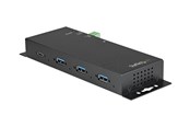 USB-Hubs - StarTech.com 4 Port USB C Hub 10Gbps - Metal Industrial USB 3.2/3.1 Gen 2 Type-C Hub - 3A/1C - USB-C or USB-A Host - Mountable - ESD/Surge (HB31C3A1CME) - hub - 4 ports USB-Hubs - 4 - Schwarz - HB31C3A1CME