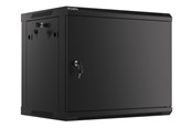 Rack-Gehäuse - Lanberg WF01-6409-00B - 9U Wall-Mount Rack Cabinet - WF01-6409-00B