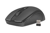 Maus - Natec Jay 2 - mouse - 2.4 GHz - black - Maus (Schwarz) - NMY-1799