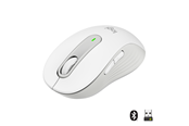 Maus - Logitech Signature M650 Large Wireless Off-White - Maus (Weiß) - 910-006238