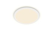 Lampen - Philips Superslim CL550 Ceiling lamp Ø250 mm LED 15W 2700K SceneSwitch IP44, White - 929002667401