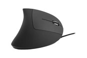 Maus - MediaRange MROS230 - vertical mouse - USB 2.0 - black - Vertical mouse (Schwarz) - MROS230