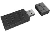 Gaming Zubehör - 8BitDo USB Wireless Adapter 2 - Black - Wireless Zubehör für Spielkonsole - Android - RET00283