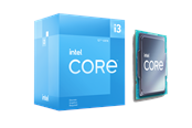 CPU - Intel Core i3-12100F Alder Lake CPU - 4 Kerne - 3.3 GHz - Intel LGA1700 - Intel Boxed (mit Kühler) - BX8071512100F
