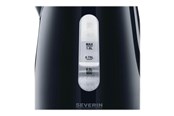 Wasserkocher - SEVERIN Wasserkocher WK 3410 - kettle - black - Schwarz - 2200 W - WK 3410