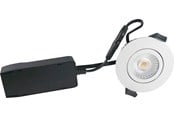 Lampen - Nordtronic Low Profile ECO 6W 3000K IP54 - 32111013