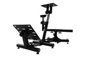 Gaming Stühle - Arozzi Velocità - gaming chair wheel/pedals stand - metal - black Gaming Stuhl Rad / Pedale stehen - Metall - VELOCITA-BLACK