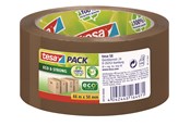 Klebeband und Kleber - tesa pack eco & Strong Packaging Tape ecoLogo 66m x 50mm Brown - 58154-00000-00
