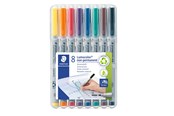 Utensilien zum Schreiben und Zeichnen - Staedtler Universal pen Lumocolor non-p M 8pc - 315 WP8