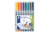 Utensilien zum Schreiben und Zeichnen - Staedtler Universal pen Lumocolor non-p F 8pc - 316 WP8