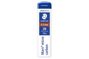 Utensilien zum Schreiben und Zeichnen - Staedtler Mech.pen.lead Mars micro0.5 2B 12 x 12 pcs - 250 05-2B
