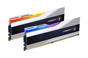 Arbeitsspeicher (RAM) - G.Skill Trident Z5 RGB DDR5-6400 - 32GB - CL32 - Dual Channel (2 pcs) - Intel XMP - Silber mit RGB - F5-6400J3239G16GX2-TZ5RS