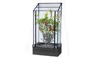 Gartengeräte - HORTUS Greenhouse tall 130/150 x 87 x 47 cm - 211-150