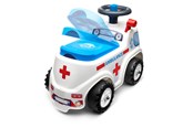 Rutscherautos und Laufräder - Falk Ambulance ride-on with storage steering wheel and horn - 808-001