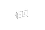 Gartengeräte - HORTUS Wall bracket for single wind screen - 211-921