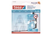 Kleiderbügel und Haken - tesa Powerstrips Hook 0.2kg Transparent - 77734-00005-00