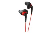 Kopfhörer/Headsets - JVC In Ear Gumy Sport Headphones - Black/Red - HA-EN10BE