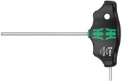 Handwerkzeuge  - Wera 454 HF T-handle hexagon screwdriver Hex-Plus 3 x 100 mm - 5023334001