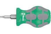 Handwerkzeuge - Wera 368 Stubby screwdriver for square head socket screws # 01 x 25 mm - 5008863001