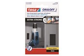 Kleiderbügel und Haken - tesa On & Off Extra Strong 50mm x 10cm Black - 55228-00000-02