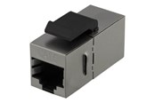 Netzwerkzubehör - Deltaco MD-126 Cat6 Keystone Coupler Shielded 2 × RJ45 plastic 180 metal - MD-126