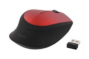 Maus - Deltaco MS-462 - Mouse optical 3 buttons wireless USB - Maus (Rot) - MS-462