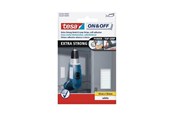 Kleiderbügel und Haken - tesa On & Off Extra Strong Strips 50 mm : 10 cm - 55228-00003-00