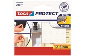Klebeband und Kleber - tesa Protect Anti-noise / Anti-slip pads Ø 8mm Transparent - 57898-00000-01