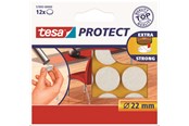 Klebeband und Kleber - tesa Protect Anti-scratch felts Ø 22mm White - 57893-00000-01