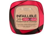 Make-Up - L'Oréal Paris Infaillible 24h Fresh Wear Powder Foundation - 130 True Beige 9g - AA187100