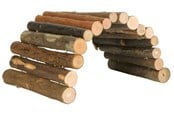 Nagetiere - Trixie Flexible Bark Wood Bridge Small Animals 28x17cm - TX62152