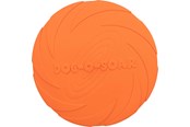 Hunde - Trixie Dog Disc Frisbee Natural Rubber Orange 22cm - TX33502
