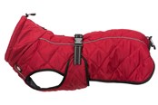 Hunde - Trixie Minot Dog Coat Red Size L Stomach Circum: 62-89cm Back Length: 62cm - TX67988
