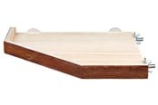Nagetiere - Trixie Corner Shelter Platform Bark Wood 17x17cm - TX62165
