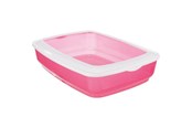 Katzen - Trixie Brisko cat litter tray with rim 38 × 11 × 50 cm - Assorted - TX40394