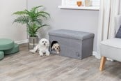 Hunde - Trixie Kimy Soft Edition zusammenklappbare Haustierhöhle 72x40x40cm - 36315