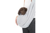 Hunde - Trixie Junior Pet Front Carrier Soft Light Grey 22x20x60cm Up to 5kg - TX28948