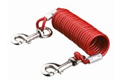 Hunde - Trixie Anbindeleine mit Spiralkabel bis 50kg 5m *DEMO* - TX22945