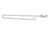 Hunde - Trixie Chain lead L–XL: 80 cm/4.0 mm - TX21963