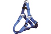 Hunde - Trixie Premium One Touch harness L: 65–80 cm/25 mm royal blue - TX204602